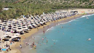 Ένδεκα οι παραλίες με γαλάζια σημαία στην περιοχή της Σητείας
