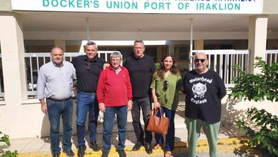 Τα προβλήματα των λιμενεργατών στο επίκεντρο συνάντησης στο λιμάνι του Ηρακλείου