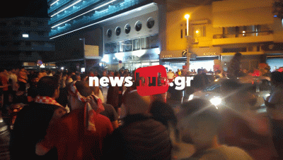 «Κάηκε» το Ηράκλειο για τον Θρύλο της Ευρώπης! (Βίντεο + Φωτο)