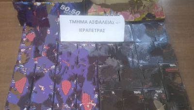 Κρήτη: Χιλιάδες κροτίδες εντόπισε η Αστυνομία - Συνελήφθη ένα άτομο