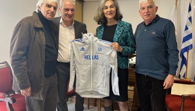 Συνάντηση Δημάρχου Ηρακλείου με την Πρόεδρο του ΣΕΓΑΣ Σοφία Σακοράφα για Run Greece και ανάπτυξη τοπικού αθλητισμού