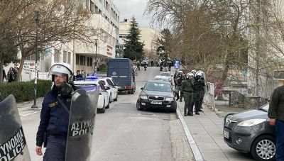 Αστυνομική επιχείρηση στο ΑΠΘ - Πάνω από 40 προσαγωγές