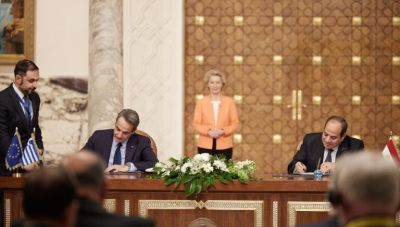 Ιστορική συμφωνία ΕΕ – Αιγύπτου: Ενισχύεται η συνεργασία στο μεταναστευτικό – Πακέτο στήριξης 7,4 δισ. στο Κάιρο