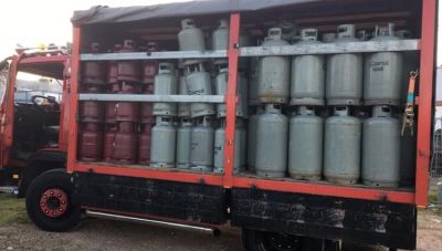 Ρέθυμνο-ΒΟΑΚ: Φορτηγό με φιάλες υγραερίου συγκρούσθηκε με ΙΧ αυτοκίνητο