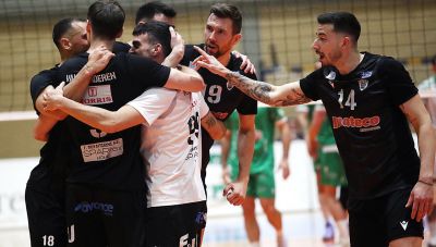 Volley League: Αντέδρασε και νίκησε με περίπατο τον Παναθηναϊκό