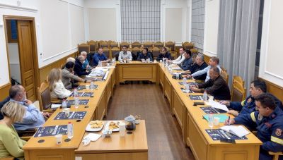 Σύσκεψη εργασίας στην Περιφέρεια Κρήτης για την προετοιμασία  του «RUN GREECE ΗΡΑΚΛΕΙΟ