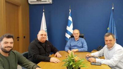 Συνάντηση του Δημάρχου Ιεράπετρας με την Ένωση Αστυνομικών Υπαλλήλων Λασιθίου