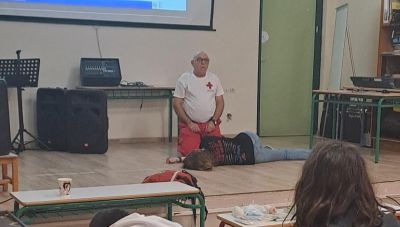 Ηράκλειο: Σεμινάριο Πρώτων Βοηθειών στο Ευρωπαϊκό Σχολείο από την Αντιδημαρχία Εθελοντισμού