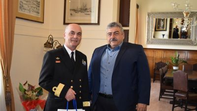 Εθιμοτυπικές επισκέψεις στον Αντιπεριφερειάρχη Χανίων Νίκο Καλογερή