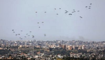 Γάζα: Η Ισπανία έριξε από αέρος 26 τόνους ανθρωπιστικής βοήθειας