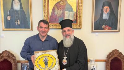 Εθιμοτυπικές συναντήσεις είχε ο Αρχιεπίσκοπος Κρήτης Ευγένιος