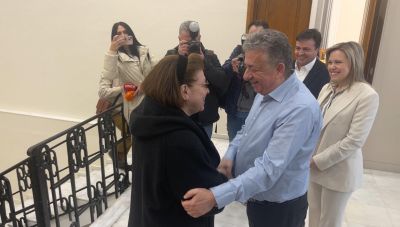 Ξεκίνησε το τριήμερο πρόγραμμα επαφών της στο Ηράκλειο η Υπουργός Πολιτισμού