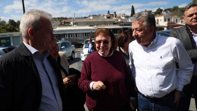 Ολοκληρώνει τις επαφές και επισκέψεις της στο Ηράκλειο η Λίνα Μενδώνη