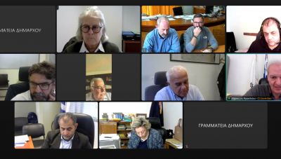 Η πολιτική προστασία του Δήμου Ηρακλείου στο επίκεντρο τηλεδιάσκεψης - Τι ειπώθηκε ενόψει χειμώνα