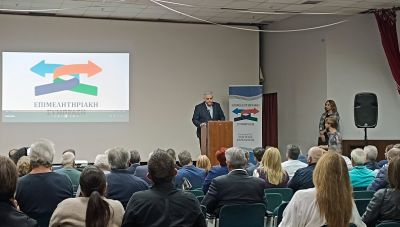 Επιμελητήριο Ηρακλείου - Πλήθος κόσμου στην εκδήλωση του Β. Καρκανάκη στη Μεσαρά (Φωτό + Βίντεο)