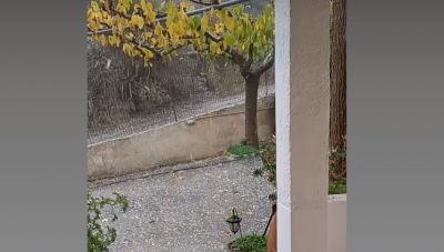 Κρήτη: Μαζί με τη βροχή ήλθε και χαλάζι