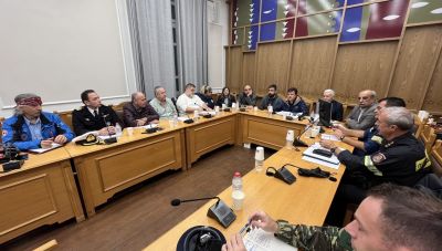 Συνεδρίασε εκτάκτως το Συντονιστικό Όργανο Π. Προστασίας Ηρακλείου - Σε ετοιμότητα λόγω καιρικών συνθηκών (Φωτο)