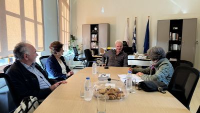 Διαδοχικές συναντήσεις του Δημάρχου Ηρακλείου Αλέξη Καλοκαιρινού με φορείς της πόλης