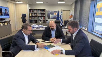 Επιτέλους λύση για την Αγία Πελαγία! Συνάντηση Δημάρχου Μ. Μποκέα και Υφυπουργού Χ. Τριαντόπουλου στην Αθήνα