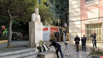 Ηράκλειο: Με επιμνημόσυνη δέηση και κατάθεση στεφάνων τιμήθηκε η επέτειος της Εθνικής Αντίστασης