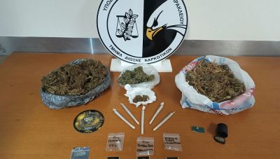 Ηράκλειο: Σε μπελάδες για ποσότητα κάνναβης και αυτοσχέδια τσιγάρα που κατείχε
