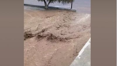 Βρέχει σε όλη την Κρήτη-Κατά τόπους σημειώνονται χαλαζοπτώσεις