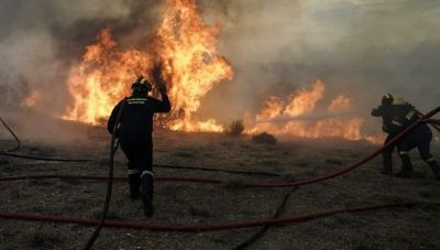 Χανιά: Κινητοποίηση για φωτιά - Μεγάλη δύναμη της Πυροσβεστικής στο σημείο