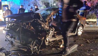 Τραγωδία στο Σφακάκι: Εξέπνευσε και ο δεύτερος άντρας που είχε τραυματιστεί στο τροχαίο-Σοκαριστικές εικόνες