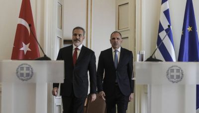 Γ. Γεραπετρίτης μετά από τη συνάντηση με Χ. Φιντάν: Άμεσος και ειλικρινής δίαυλος επικοινωνίας με την Τουρκία