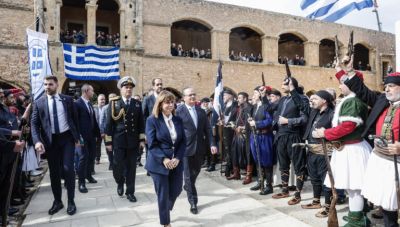 Ρέθυμνο: Παρουσία της Προέδρου της Δημοκρατίας εορτάστηκε η 158η επέτειος του Ολοκαυτώματος στο Αρκάδι