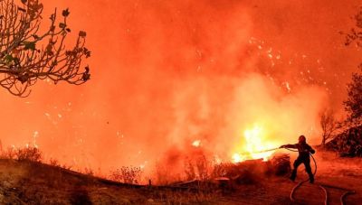 Κρήτη: Υψηλός κίνδυνος πυρκαγιάς αύριο σε δυο νομούς του νησιού