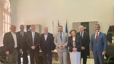 Δήμος Ηρακλείου: Συνάντηση του Αλέξη Καλοκαιρινού με τον Αναπληρωτή Διευθύνοντα Σύμβουλο της Eurobank Ιάκωβο Γιαννακλή