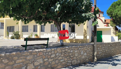 Πατσίδερος: Έφτιαξαν το τοιχίο του σχολείου, που αποτελούσε παγίδα για τους κατοίκους (Φωτο)