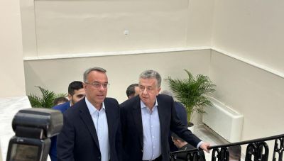 Συνάντηση Χρήστου Σταϊκούρα με Περιφερειάρχη: «Στην Κρήτη το Υπουργείο Υποδομών και Μεταφορών υλοποιεί ή και δρομολογεί πολύ σημαντικά έργα»