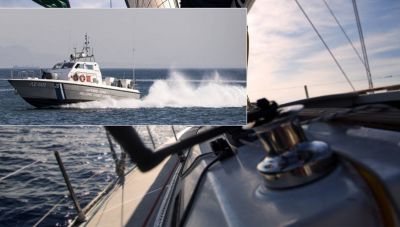 Κύθηρα: Ημιβύθιση ιστιοπλοϊκού σκάφους με 10 αλλοδαπούς