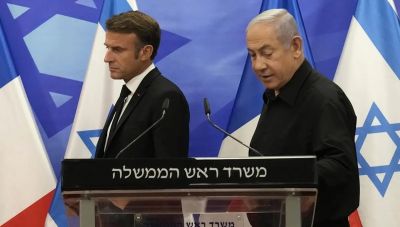 Επικοινωνία Νετανιάχου – Μακρόν μετά το «Ντροπή τους»: Επιμένει στο εμπάργκο όπλων ο Γάλλος πρόεδρος