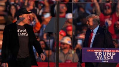 Τραμπ: Επέστρεψε στο Μπάτλερ τρεις μήνες μετά την απόπειρα δολοφονίας του μαζί με τον Ίλον Μασκ