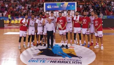 Ο Ολυμπιακός ήταν ο μεγάλος νικητής του 4ο AEGEAN OMIROS COLLEGE International Basketball Tournament Crete