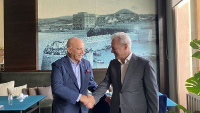 Συνάντηση Καλοκαιρινού – Γκριμάλντι για την σχέση του λιμανιού με την πόλη του Ηρακλείου την επόμενη μέρα (ΒΙΝΤΕΟ)