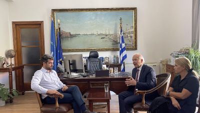 Στα Χανιά ο Υφυπουργός Ναυτιλίας Στ. Γκίκας- Στο επίκεντρο το λιμενικό ταμείο και η δημιουργία δικτύου μαρίνων