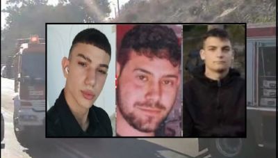 Βουβός ο πόνος στο μνημόσυνο των τριων νέων που έσβησαν στην άσφαλτο στον Γαλατά (φωτο)