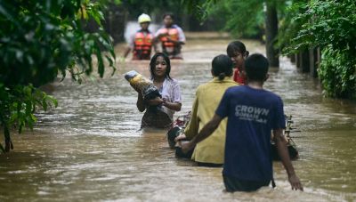 Τυφώνας Γιάγκι: Τουλάχιστον 384 νεκροί στη Μιανμάρ