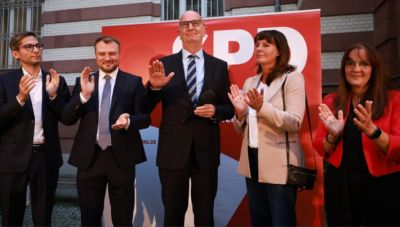 Γερμανία: Οριακή νίκη για τους Σοσιαλδημοκράτες του Βρανδεμβούργου επί του ακροδεξιού AfD