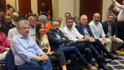 Εικόνες ΠΑΣΟΚ από τις καλές εποχές στην ομιλία της Άννας Διαμαντοπούλου στο Ηράκλειο