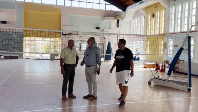 Δήμος Σητείας: Εργασίες συντήρησης και αναβάθμισης του Κλειστού Γυμναστηρίου