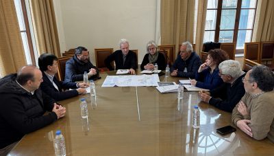 Συνάντηση του Δημάρχου Ηρακλείου με τη διεύθυνση του Μουσικού Σχολείου Ηρακλείου