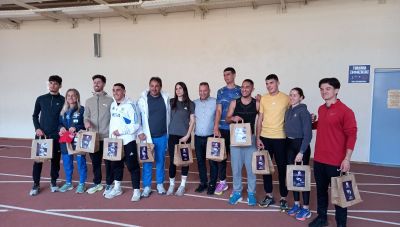 Στο Παγκρήτιο στάδιο η προετοιμασία της Εθνικής ομάδας σπριντ Ικανοποίηση από προπονητή και αθλητές για τις άρτιες εγκαταστάσεις