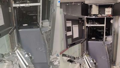 Αγρίνιο: Διαρρήκτες διέλυσαν ΑΤΜ αλλά δεν μπόρεσαν να πάρουν τα χρήματα – Τρεις συλλήψεις