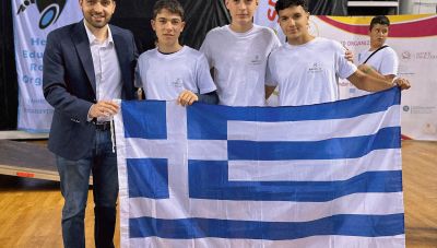 Ο Κωνσταντίνος Κεφαλογιάννης στην Ολυμπιάδα Ρομποτικής στο Ηράκλειο