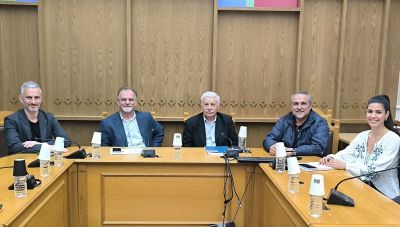 Συνάντηση εργασίας στην Περιφέρεια Κρήτης με το Ινστιτούτο Γεωενέργειας του ΙΤΕ